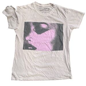 Rare Ariana Grande T-shirt Size S 2019 God Is A Woman Tour Gray distressed boho